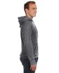 J America Adult Vintage Zen Fleece Pullover Hooded Sweatshirt  ModelSide