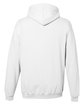 Just Hoods By AWDis Men's 80/20 Midweight College Hooded Sweatshirt ARCTIC WHITE ModelBack