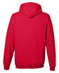 Just Hoods By AWDis Men's 80/20 Midweight College Hooded Sweatshirt fire red ModelBack