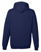 Just Hoods By AWDis Men's 80/20 Midweight College Hooded Sweatshirt OXFORD NAVY ModelBack