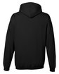 Just Hoods By AWDis Men's 80/20 Midweight College Hooded Sweatshirt JET BLACK ModelBack