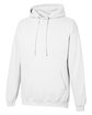 Just Hoods By AWDis Men's 80/20 Midweight College Hooded Sweatshirt arctic white ModelQrt