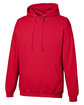 Just Hoods By AWDis Men's 80/20 Midweight College Hooded Sweatshirt fire red ModelQrt
