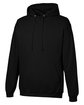 Just Hoods By AWDis Men's 80/20 Midweight College Hooded Sweatshirt JET BLACK ModelQrt