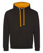 Just Hoods By AWDis Adult 80/20 Midweight Varsity Contrast Hooded Sweatshirt  