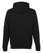 Just Hoods By AWDis Adult 80/20 Midweight Varsity Contrast Hooded Sweatshirt jet blk/ hth gry ModelBack