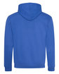 Just Hoods By AWDis Adult 80/20 Midweight Varsity Contrast Hooded Sweatshirt royl bl/ arc wht ModelBack