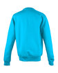 Just Hoods By AWDis Adult 80/20 Midweight College Crewneck Sweatshirt hawaiian blue ModelBack