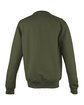 Just Hoods By AWDis Adult 80/20 Midweight College Crewneck Sweatshirt olive green ModelBack