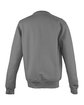 Just Hoods By AWDis Adult 80/20 Midweight College Crewneck Sweatshirt steel grey ModelBack