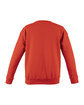 Just Hoods By AWDis Adult 80/20 Midweight College Crewneck Sweatshirt sunset orange ModelBack