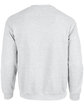 Just Hoods By AWDis Adult 80/20 Midweight College Crewneck Sweatshirt ASH ModelBack