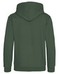 Just Hoods By AWDis Youth 80/20 Midweight College Hooded Sweatshirt bottle green ModelBack