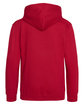 Just Hoods By AWDis Youth 80/20 Midweight College Hooded Sweatshirt fire red ModelBack