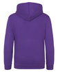 Just Hoods By AWDis Youth 80/20 Midweight College Hooded Sweatshirt purple ModelBack