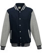 Just Hoods By AWDis Youth 80/20 Heavyweight Letterman Jacket  