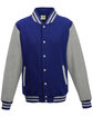 Just Hoods By AWDis Youth 80/20 Heavyweight Letterman Jacket  
