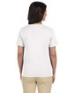 LAT Ladies' Premium Jersey V-Neck T-Shirt white ModelBack