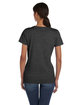 Fruit of the Loom Ladies' HD Cotton™ T-Shirt black heather ModelBack