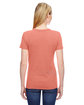 Fruit of the Loom Ladies' HD Cotton™ T-Shirt RETRO HTR CORAL ModelBack