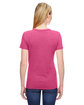 Fruit of the Loom Ladies' HD Cotton™ T-Shirt retro htr pink ModelBack