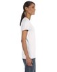 Fruit of the Loom Ladies' HD Cotton™ T-Shirt white ModelSide