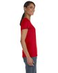 Fruit of the Loom Ladies' HD Cotton™ T-Shirt TRUE RED ModelSide