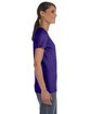Fruit of the Loom Ladies' HD Cotton™ T-Shirt purple ModelSide