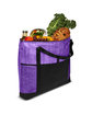 Prime Line Cedar Non-Woven Cooler Tote Bag purple ModelSide