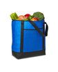 Prime Line Medium Size Non-Woven Cooler Tote Bag reflex blue ModelSide