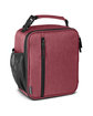 Prime Line Austin Nylon Collection Lunch Bag hthr burgundy ModelQrt