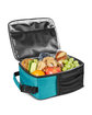 Prime Line Austin Nylon Collection Lunch Bag heather teal ModelSide