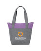 Prime Line Adventure Lunch Cooler Tote Bag purple DecoFront