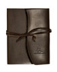 Leeman Americana Leather-Wrapped Journal brown DecoFront