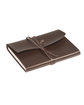 Leeman Americana Leather-Wrapped Journal brown ModelQrt