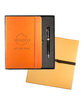 Leeman Tuscany™ Journal And Executive Stylus Pen Set orange DecoFront