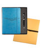 Leeman Tuscany™ Journal And Executive Stylus Pen Set light blue DecoFront