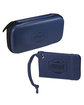 Leeman Tuscany Luggage Tags Set In A Case navy blue DecoFront