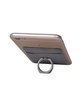 Leeman Tuscany™ Card Holder With Metal Ring Phone Stand gray ModelBack