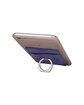 Leeman Tuscany™ Card Holder With Metal Ring Phone Stand purple ModelBack