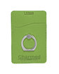Leeman Tuscany™ Card Holder With Metal Ring Phone Stand lime green DecoFront