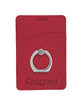 Leeman Tuscany™ Card Holder With Metal Ring Phone Stand red DecoFront