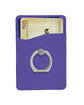 Leeman Tuscany™ Card Holder With Metal Ring Phone Stand purple ModelSide