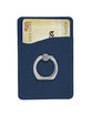 Leeman Tuscany™ Card Holder With Metal Ring Phone Stand navy blue ModelSide