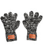 Leeman Heathered Knit Gloves gray DecoFront