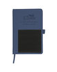 Leeman Roma Journal with Elastic Pocket navy blue DecoFront