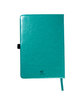 Leeman Medical Theme Journal Book With Cell Phone Pocket teal ModelBack