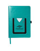 Leeman Medical Theme Journal Book With Cell Phone Pocket teal DecoFront