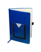 Leeman Medical Theme Journal Book With Cell Phone Pocket blue ModelSide