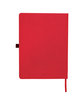Leeman Roma Journal With Horizontal Phone Pocket red ModelBack